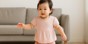 아기 걸음마 시기, 방법, 부모를 위한 꿀팁 안내 이미지