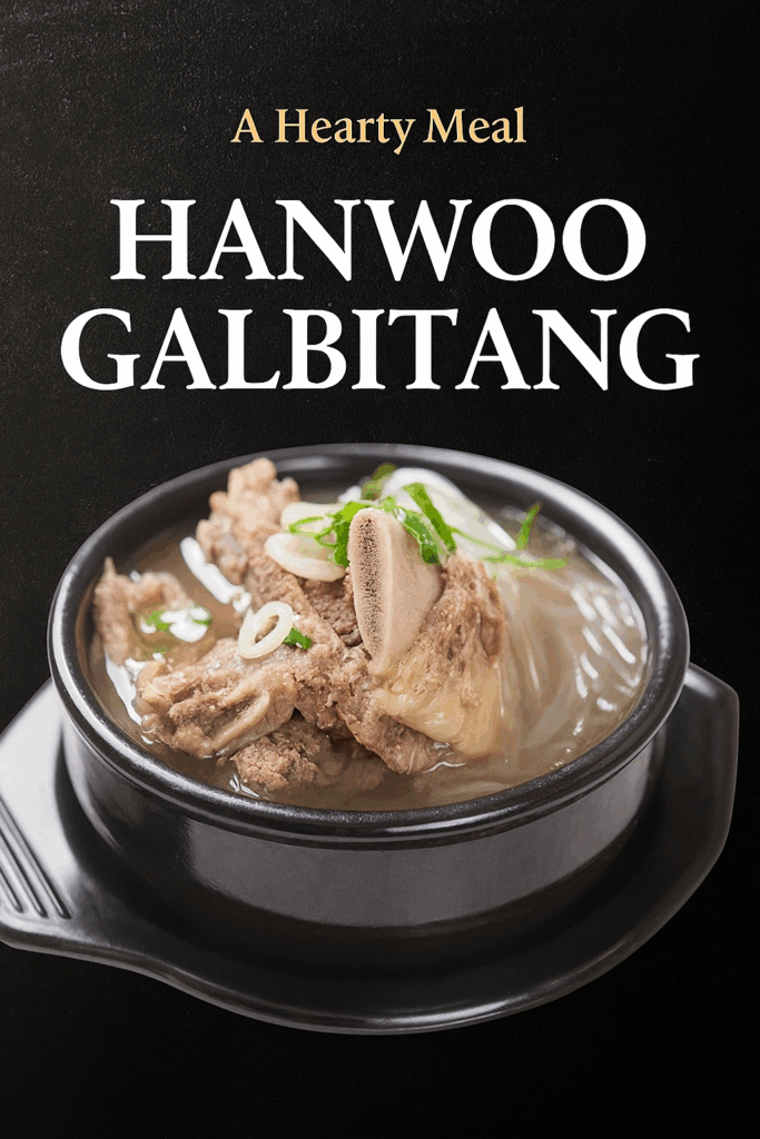 Traditional Korean Samgyetang (ginseng chicken soup) served in a bowl, symbolizing Sambok and Korean summer stamina foods.