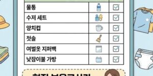 어린이집 첫 등원 준비물 체크리스트 - 현직 보육교사가 알려주는 진짜 필요한 것들