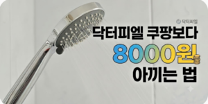닥터피엘 쿠팡보다 8천원 아끼는 구매법