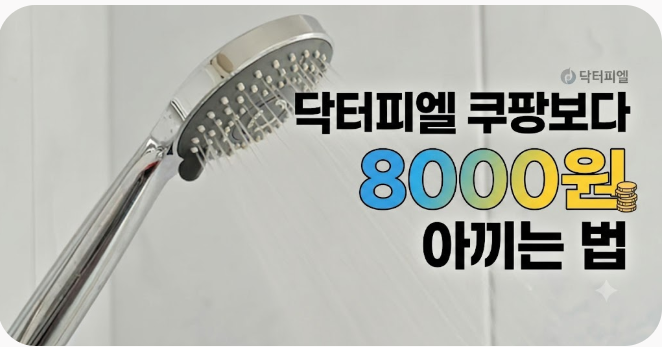 닥터피엘 쿠팡보다 8천원 아끼는 구매법